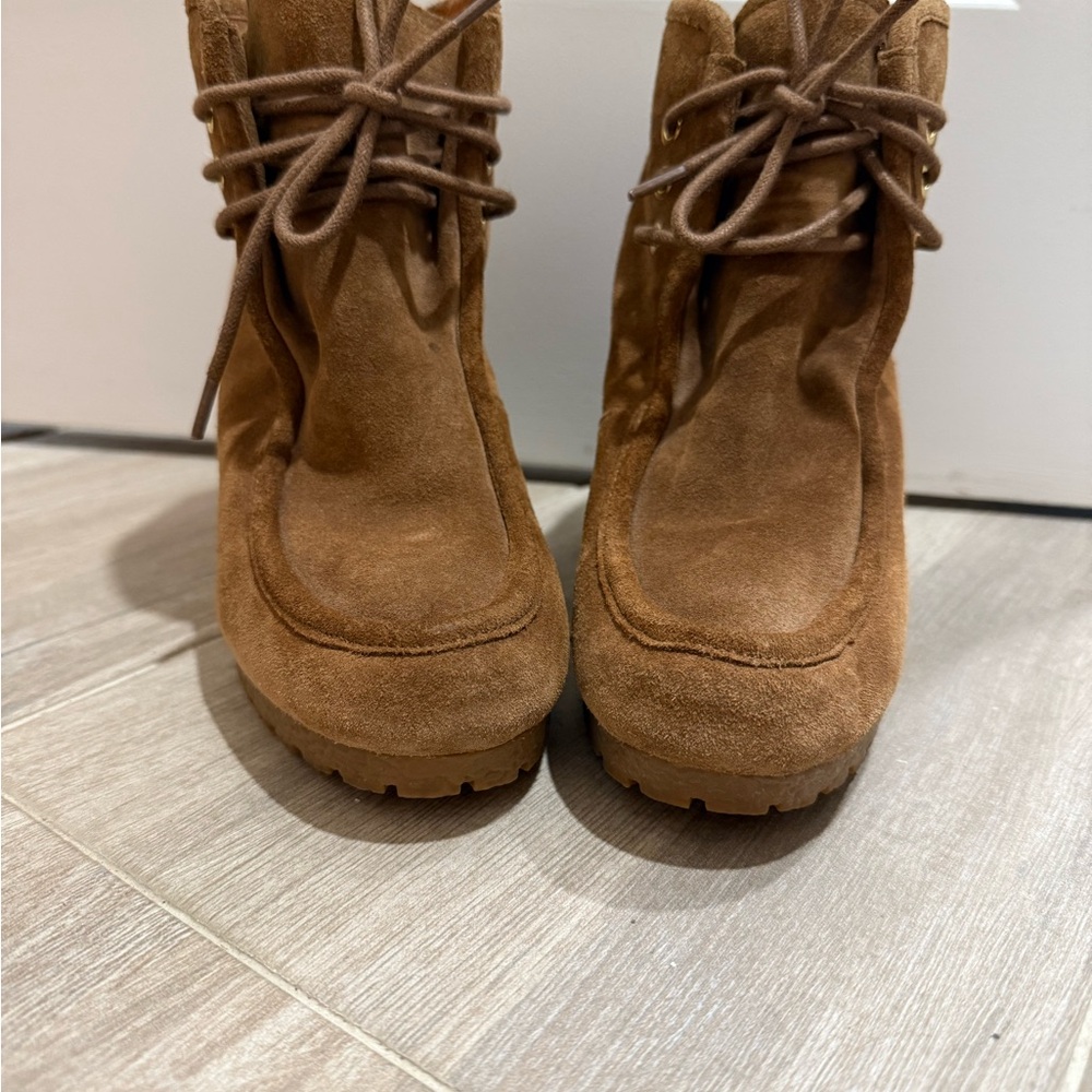 Michael Kors Tan Heeled Boots